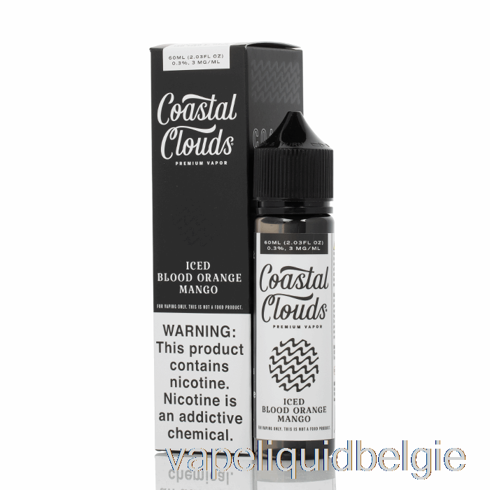 Vape Vloeistof Ijskoud Bloedsinaasappel Mango - Kustwolken Co. - 60 Ml 0 Mg